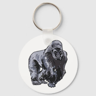 Silverback Gorilla Schlüsselanhänger