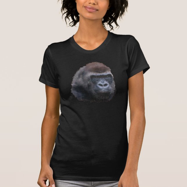 Silverback-Gorilla T-Shirt (Vorderseite)