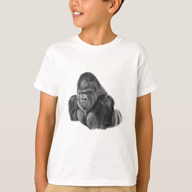 Silverback Gorilla T-shirt ゴリラのTシャツ (Vorderseite)