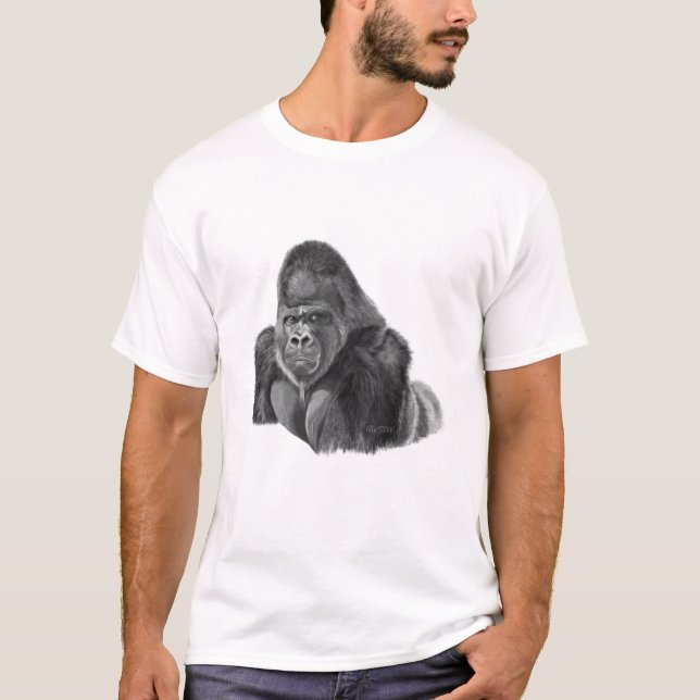Silverback Gorilla T-shirt ゴリラのTシャツ (Vorderseite)