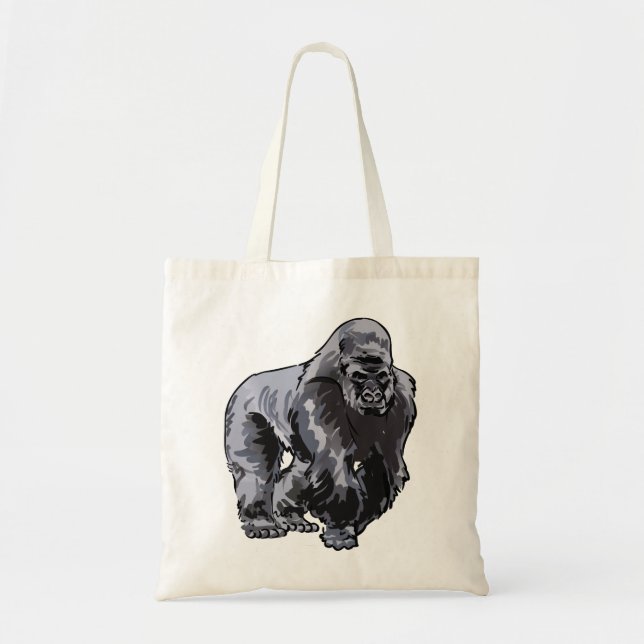 Silverback Gorilla Tragetasche (Vorne)