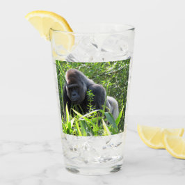 Silverback Gorilla Tumbler / Shaker Glass