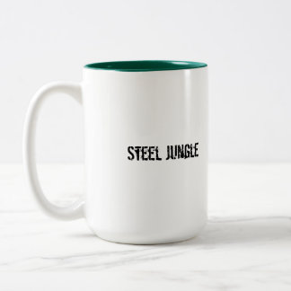 Silverback-Kaffee-Tasse Zweifarbige Tasse