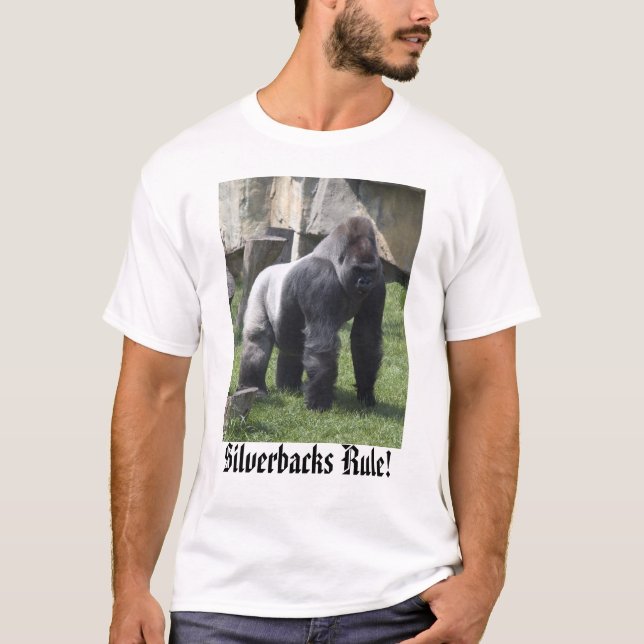 Silverbacks, Silverbacks-Regel! T-Shirt (Vorderseite)