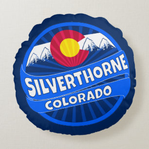 Silverthorne Colorado Berg Burst Kissen