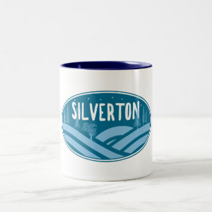 Silverton Colorado Außenbereich Zweifarbige Tasse