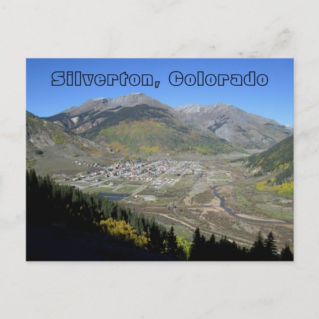 Silverton Colorado Postcard Postkarte (Vorderseite)