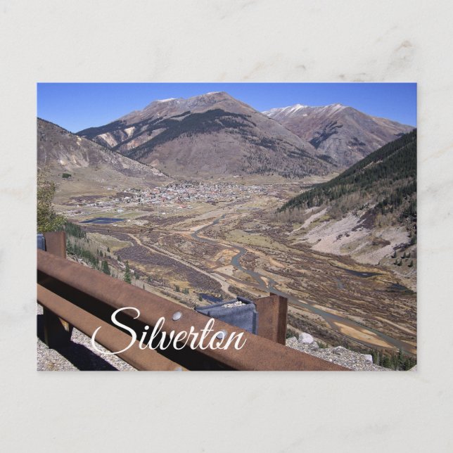 Silverton Colorado Postcard Postkarte (Vorderseite)