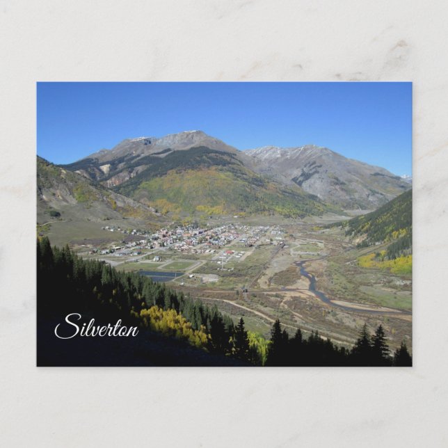 Silverton Colorado Postcard Postkarte (Vorderseite)