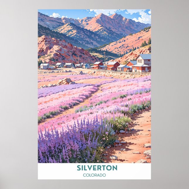 Silverton - Colorado Poster (Vorne)