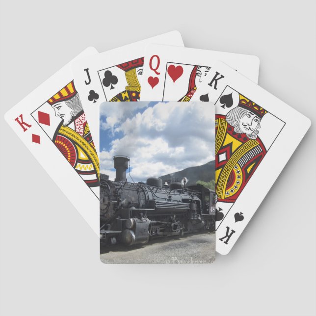 Silverton Colorado Schmalspurbahn Spielkarten (Rückseite)