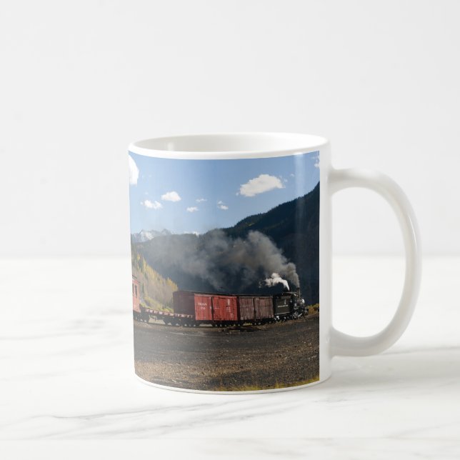 Silverton, Colorado-Zug-Reise-Tasse Kaffeetasse (Rechts)