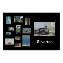 Silverton Foto Collage Travel Poster Template