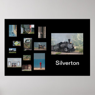 Silverton Foto Collage Travel Poster Template