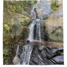 Silvervale Falls Gelassenheit Duschvorhang