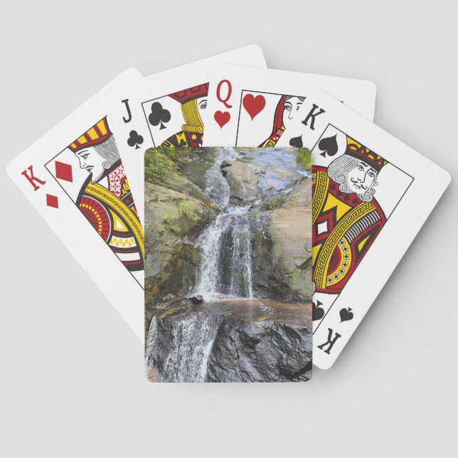 Silvervale Wasserfälle Spielkarten (Rückseite)