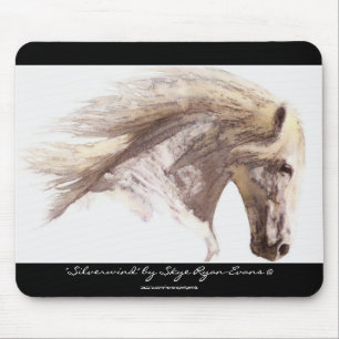 "SILVERWIND" Hengstpferd Lover Mousepad