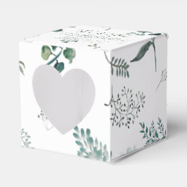 Silvery Green Eucalyptus Gastgeschenk Hochzeit Geschenkschachtel