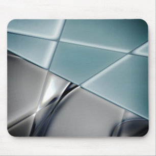 Silvery-Rechteck-Trapezoiden veränderlicher Hinter Mousepad