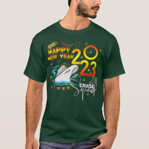 Silvester 2023 Party Family Group Friend T-Shirt