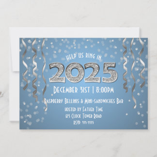 Silvester 2025 in Diamanten Einladung