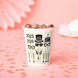 Silvester 2025 pappbecher
