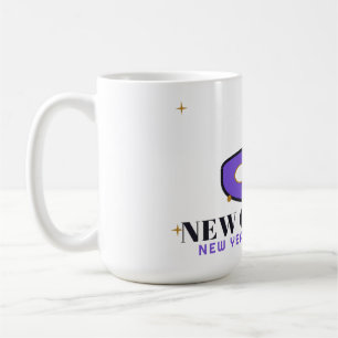 Silvester 2027 Mardi Gras Maske Tasse New Orleans