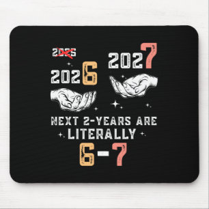 Silvester 67 Lustige Jungen Kinder Party 6 7 Meme Mousepad