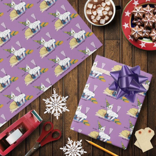 Silvester Cat Funny Geschenkpapier (Von Creator hochgeladen)