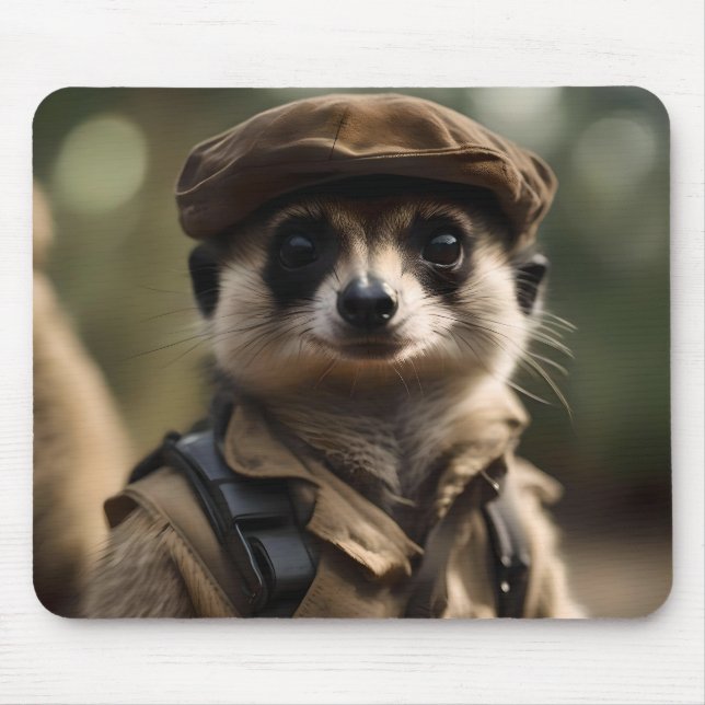 Silvester dem Erdmännchen salutieren: Die Geschich Mousepad (Vorne)