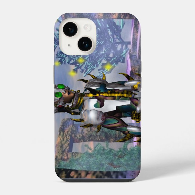 SILVESTER EINER CYBORG iPhone HÜLLE (Rückseite)