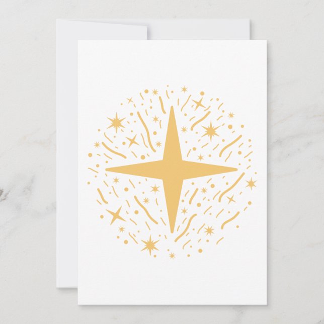 Silvester Feiertagskarte (Vorderseite)