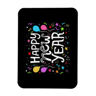 Silvester-Feuerwerk Geschenk zur Feier  Magnet