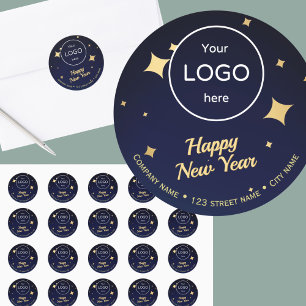 Silvester Firmenlogo Aufkleber