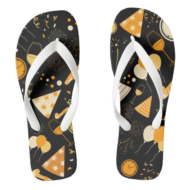 Silvester Flip Flops (Fußbett)