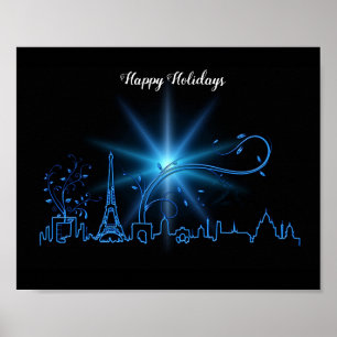 Silvester in Paris Poster