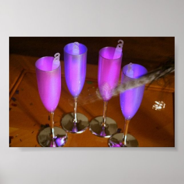 Silvester Leinwand Poster (Vorne)