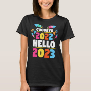 Silvester Party Celebration Goodbye 2022 T-Shirt