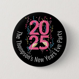 Silvester Party Champagner Straffer 2022 Button