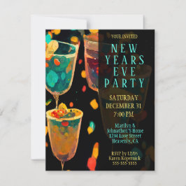 Silvester Party Einladung