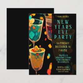 Silvester Party Einladung