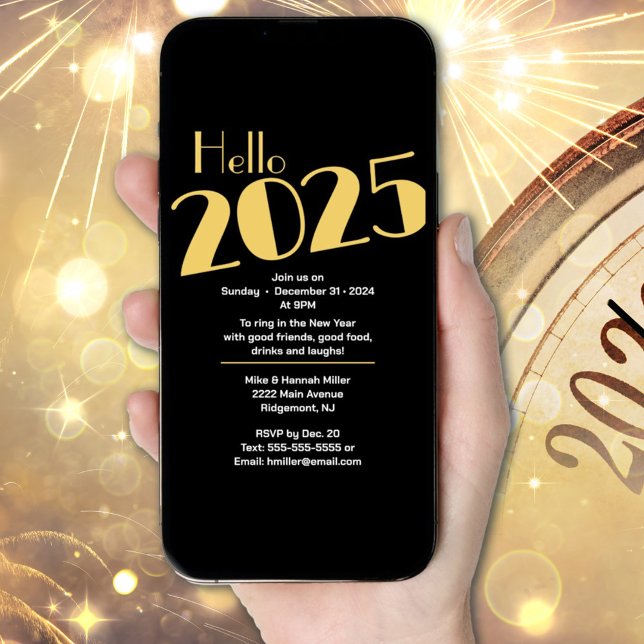 Silvester-Party Einladung (Von Creator hochgeladen)