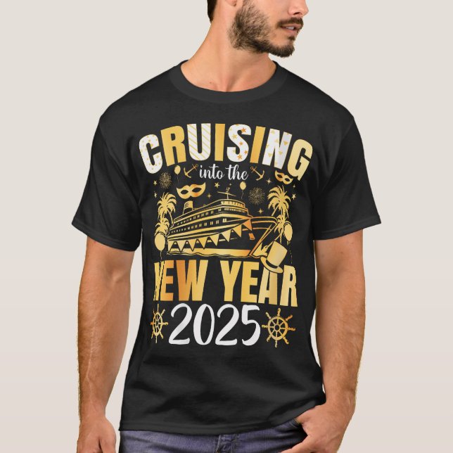 Silvester Party Favo: Frauen auf Tour 2025 T-Shirt (Vorderseite)
