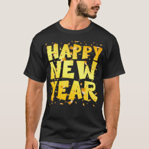 Silvester Party liefert 2024 glückliches neues Jah T-Shirt