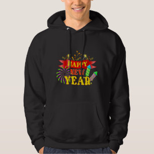 Silvester Party liefert NYE 2023 Happy New Ye Hoodie
