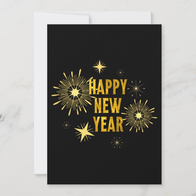 Silvester Party liefert NYE 2023 Happy New Ye Save The Date (Vorderseite)