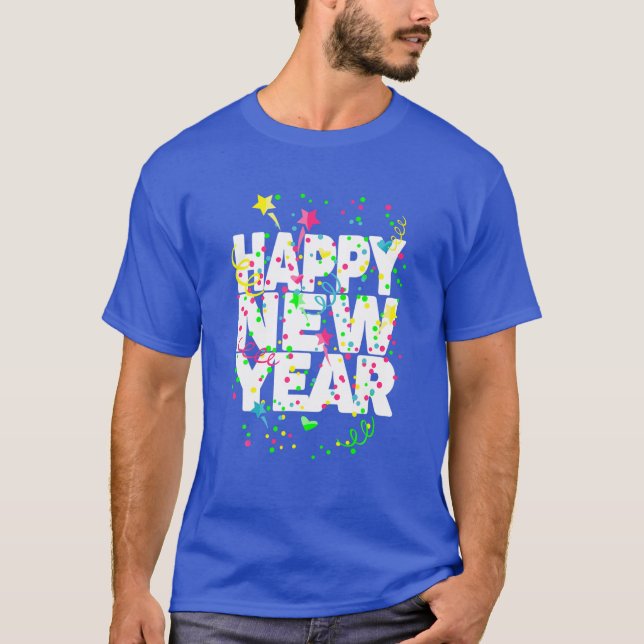 Silvester Party Outfit Frohes Neues Jahr 2021 T-Shirt (Vorderseite)