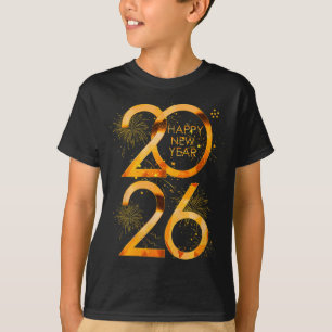 Silvester-Partyartikel 2026 Familie passend T-Shirt