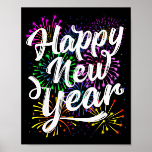 Silvester-Partybedarf 2026 Familie Zusammenpassend Poster