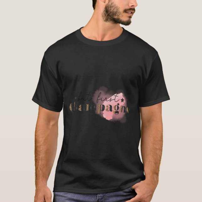 Silvester Py Happy Nye Feier T-Shirt (Vorderseite)